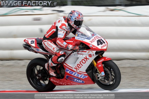 2010-05-08 Monza 0914 La Roggia - Superbike - Qualifyng Practice - Noriyuki Haga - Ducati 1098R